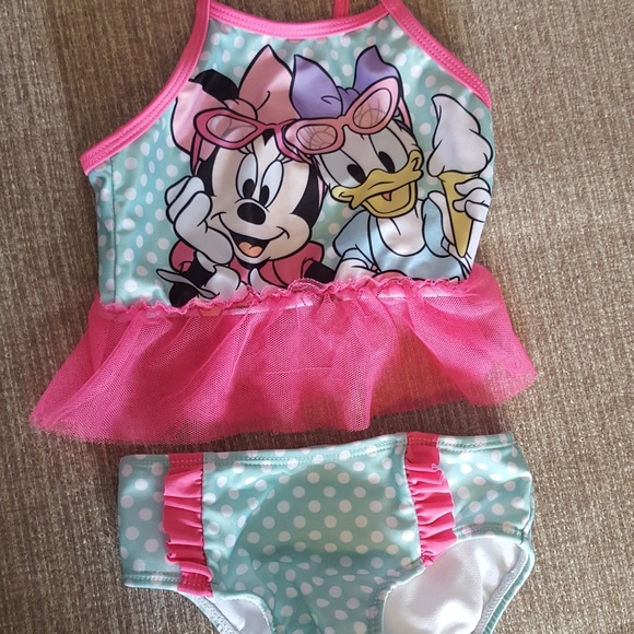 minnie mouse 2 piece swimsuit